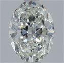 Natural Diamond 1.20 Carats, Oval with  Cut, H Color, VS1 Clarity and Certified by GIA