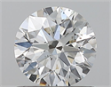 Natural Diamond 0.79 Carats, Round with Excellent Cut, F Color, SI2 Clarity and Certified by GIA
