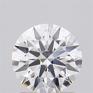 Picture of Lab Grown Diamond 1.02 Carats, Round with Ideal Cut, D Color, VVS1 Clarity and Certified by IGI