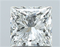 Natural Diamond 1.01 Carats, Princess with  Cut, H Color, VVS1 Clarity and Certified by IGI