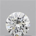 Natural Diamond 0.40 Carats, Round with Excellent Cut, F Color, VVS1 Clarity and Certified by GIA