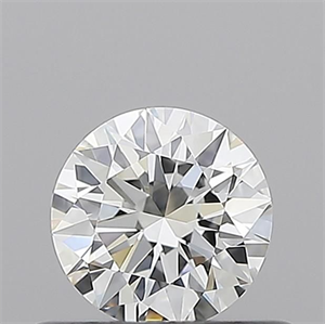Picture of Natural Diamond 0.40 Carats, Round with Excellent Cut, F Color, VVS1 Clarity and Certified by GIA