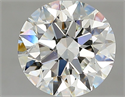Diamante Natural 1.82 quilates, Redondo , Color J, claridad VS2 y certificado GIA