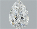 Natural Diamond 0.40 Carats, Pear with  Cut, E Color, VVS2 Clarity and Certified by GIA