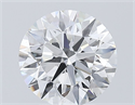 Lab Grown Diamond 2.81 Carats, Round with Excellent Cut, G Color, VS1 Clarity and Certified by IGI
