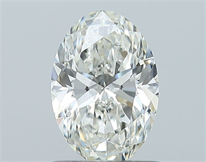 Picture of Natural Diamond 1.01 Carats, Oval with  Cut, I Color, SI1 Clarity and Certified by GIA