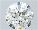 Natural Diamond 1.20 Carats, Round with Excellent Cut, J Color, VS1 Clarity and Certified by GIA