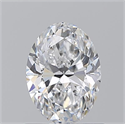 Diamante Natural 0.90 quilates, Ovalado , Color D, claridad VS2 y certificado GIA