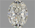 Natural Diamond 0.80 Carats, Oval with  Cut, J Color, VS1 Clarity and Certified by GIA