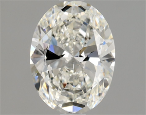 Foto Diamante Natural 1.00 quilates, Ovalado , Color H, claridad VVS2 y certificado GIA de