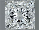 Natural Diamond 1.80 Carats, Princess with  Cut, G Color, VS1 Clarity and Certified by IGI