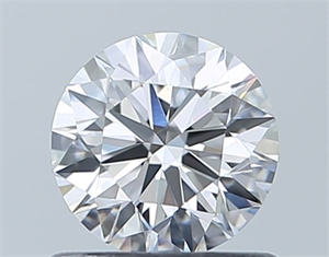 Picture of Natural Diamond 0.70 Carats, Round with Excellent Cut, D Color, VVS1 Clarity and Certified by GIA