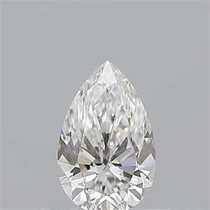 Picture of Natural Diamond 0.50 Carats, Pear with  Cut, E Color, VVS1 Clarity and Certified by GIA