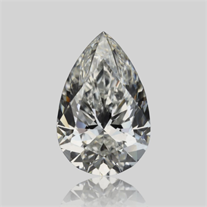 Picture of Natural Diamond 0.61 Carats, Pear with  Cut, F Color, VVS1 Clarity and Certified by GIA