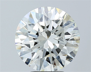 Picture of Natural Diamond 4.34 Carats, Round with Excellent Cut, H Color, VS1 Clarity and Certified by IGI