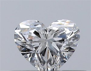 Picture of Natural Diamond 0.30 Carats, Heart with  Cut, F Color, VVS1 Clarity and Certified by GIA