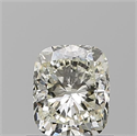 Diamante Natural 0.70 quilates, Del cojín , Color K, claridad VS2 y certificado GIA