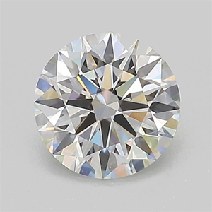 Picture of Lab Grown Diamond 1.03 Carats, Round with Ideal Cut, D Color, VS1 Clarity and Certified by IGI