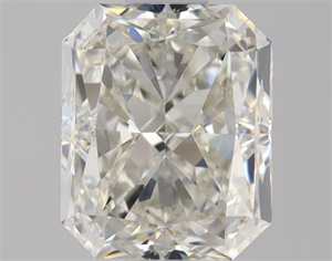 Picture of Natural Diamond 1.01 Carats, Radiant with  Cut, J Color, VVS2 Clarity and Certified by GIA
