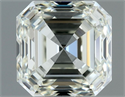 Natural Diamond 0.80 Carats, Asscher with  Cut, J Color, VVS1 Clarity and Certified by IGI