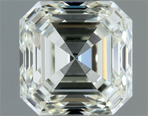 Picture of Natural Diamond 0.80 Carats, Asscher with  Cut, J Color, VVS1 Clarity and Certified by IGI