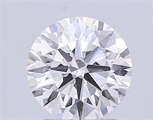 Picture of Lab Grown Diamond 4.05 Carats, Round with Ideal Cut, D Color, VVS2 Clarity and Certified by IGI