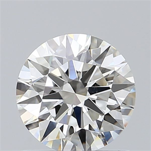 Picture of Natural Diamond 0.71 Carats, Round with Excellent Cut, I Color, VS2 Clarity and Certified by GIA