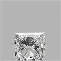 Diamante Natural 0.31 quilates, Princesa , Color E, claridad VVS1 y certificado GIA