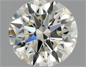 Diamante Natural 0.80 quilates, Redondo , Color L, claridad VS2 y certificado GIA