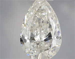 Foto Diamante Natural 0.41 quilates, De pera , Color H, claridad VVS2 y certificado IGI de