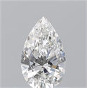 Natural Diamond 0.51 Carats, Pear with  Cut, F Color, VVS2 Clarity and Certified by GIA