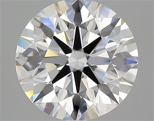 Picture of Lab Grown Diamond 4.26 Carats, Round with Ideal Cut, D Color, VS1 Clarity and Certified by IGI