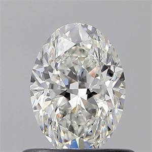 Picture of Natural Diamond 0.60 Carats, Oval with  Cut, G Color, VS2 Clarity and Certified by GIA