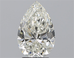 Foto Diamante Natural 3.01 quilates, De pera , Color J, claridad VS1 y certificado GIA de