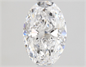 Natural Diamond 1.01 Carats, Oval with  Cut, D Color, VS1 Clarity and Certified by GIA