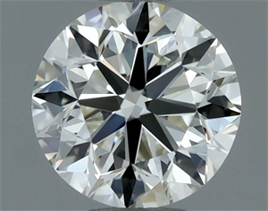 Picture of Natural Diamond 0.70 Carats, Round with Very Good Cut, I Color, VVS1 Clarity and Certified by IGI