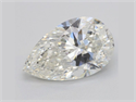 Natural Diamond 4.03 Carats, Pear with  Cut, H Color, SI1 Clarity and Certified by GIA