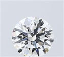 Del inventario de diamantes de laboratorio, 1.55 quilates, Redondo , Color F, claridad VVS2 y certificado IGI