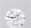 Lab Grown Diamond 1.05 Carats, Round with Ideal Cut, D Color, VVS1 Clarity and Certified by IGI