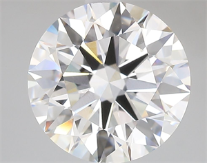 Picture of Lab Grown Diamond 5.09 Carats, Round with Ideal Cut, E Color, VVS1 Clarity and Certified by IGI