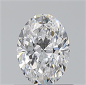 Diamante Natural 0.70 quilates, Ovalado , Color D, claridad VVS2 y certificado GIA
