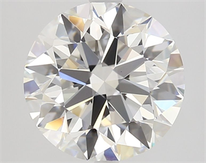 Picture of Natural Diamond 2.70 Carats, Round with Excellent Cut, G Color, VS1 Clarity and Certified by GIA