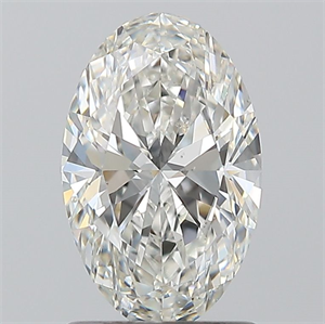 Foto Diamante Natural 1.20 quilates, Ovalado , Color G, claridad SI1 y certificado GIA de