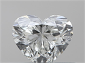 Natural Diamond 0.40 Carats, Heart with  Cut, J Color, VS1 Clarity and Certified by GIA