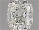 Natural Diamond 1.02 Carats, Cushion with  Cut, I Color, SI2 Clarity and Certified by IGI