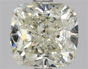 Foto Diamante Natural 1.71 quilates, Del cojín , Color N, claridad SI2 y certificado GIA de