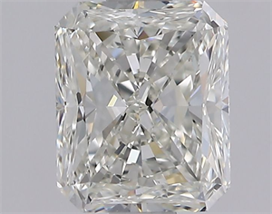 Picture of Natural Diamond 0.70 Carats, Radiant with  Cut, I Color, VS1 Clarity and Certified by GIA