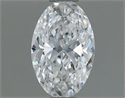 Diamante Natural 0.54 quilates, Ovalado , Color E, claridad VS1 y certificado GIA
