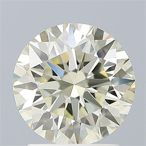 Picture of Natural Diamond 1.56 Carats, Round with Excellent Cut, M Color, VS1 Clarity and Certified by IGI