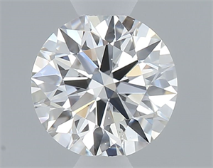 Foto Diamante Natural 0.50 quilates, Redondo , Color F, claridad SI1 y certificado GIA de